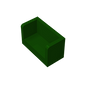 GDS-1272 - Panel 1 x 2 x 1 with Rounded Corners and 2 Sides