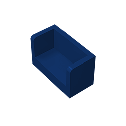GDS-1272 - Panel 1 x 2 x 1 with Rounded Corners and 2 Sides