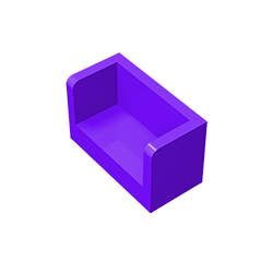 GDS-1272 - Panel 1 x 2 x 1 with Rounded Corners and 2 Sides