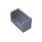 GDS-1272 - Panel 1 x 2 x 1 with Rounded Corners and 2 Sides