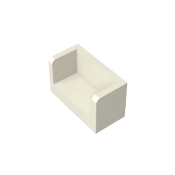 GDS-1272 - Panel 1 x 2 x 1 with Rounded Corners and 2 Sides