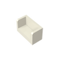 GDS-1272 - Panel 1 x 2 x 1 with Rounded Corners and 2 Sides
