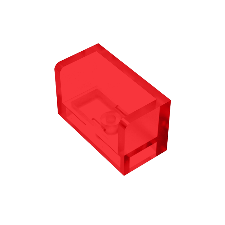 GDS-1272 - Panel 1 x 2 x 1 with Rounded Corners and 2 Sides