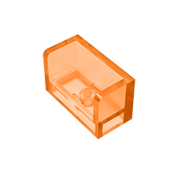 GDS-1272 - Panel 1 x 2 x 1 with Rounded Corners and 2 Sides