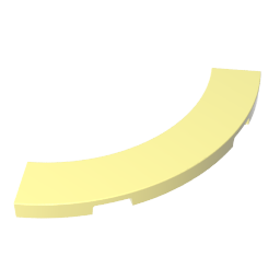 GDS-1276 - Tile 4 x 4 Curved, Macaroni