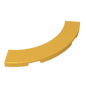 GDS-1276 - Tile 4 x 4 Curved, Macaroni