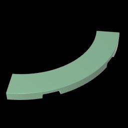 GDS-1276 - Tile 4 x 4 Curved, Macaroni