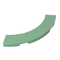 GDS-1276 - Tile 4 x 4 Curved, Macaroni