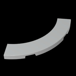 GDS-1276 - Tile 4 x 4 Curved, Macaroni
