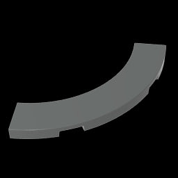 GDS-1276 - Tile 4 x 4 Curved, Macaroni