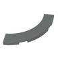 GDS-1276 - Tile 4 x 4 Curved, Macaroni