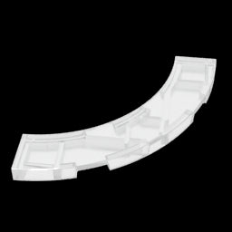 GDS-1276 - Tile 4 x 4 Curved, Macaroni
