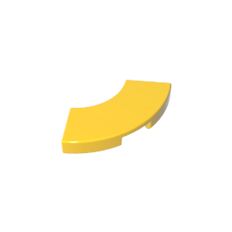 GDS-1277 - Tile 2 x 2 Curved, Macaroni