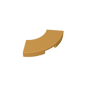 GDS-1277 - Tile 2 x 2 Curved, Macaroni