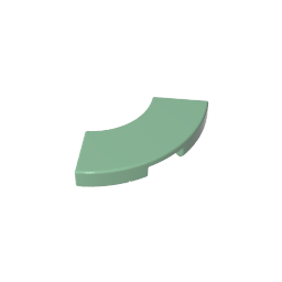 GDS-1277 - Tile 2 x 2 Curved, Macaroni