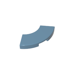 GDS-1277 - Tile 2 x 2 Curved, Macaroni