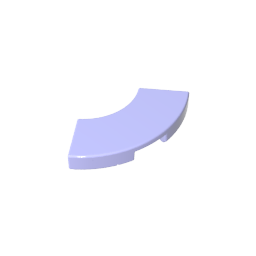 GDS-1277 - Tile 2 x 2 Curved, Macaroni