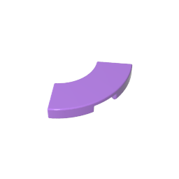 GDS-1277 - Tile 2 x 2 Curved, Macaroni