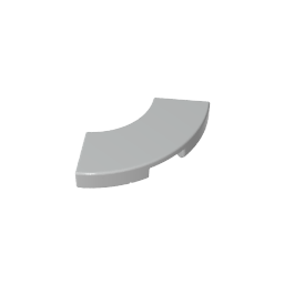 GDS-1277 - Tile 2 x 2 Curved, Macaroni