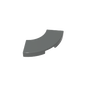 GDS-1277 - Tile 2 x 2 Curved, Macaroni