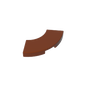 GDS-1277 - Tile 2 x 2 Curved, Macaroni