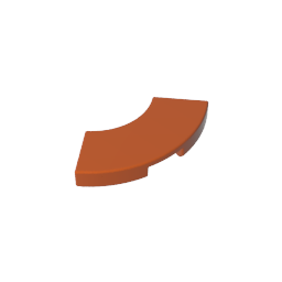 GDS-1277 - Tile 2 x 2 Curved, Macaroni