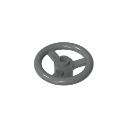 GDS-1283 - Technic Steering Wheel Small (3 Studs Diameter)