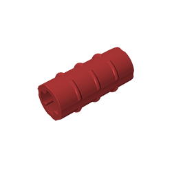 GDS-1287 - Technic Axle Connector Ridged [with x Hole x Orientation]