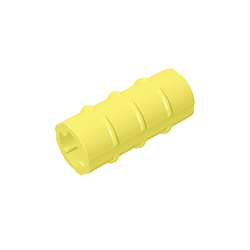 GDS-1287 - Technic Axle Connector Ridged [with x Hole x Orientation]