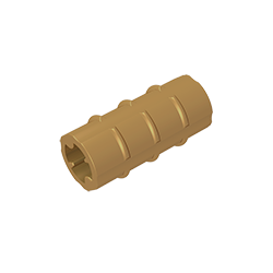 GDS-1287 - Technic Axle Connector Ridged [with x Hole x Orientation]