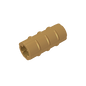 GDS-1287 - Technic Axle Connector Ridged [with x Hole x Orientation]