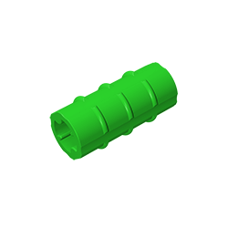 GDS-1287 - Technic Axle Connector Ridged [with x Hole x Orientation]