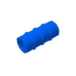 GDS-1287 - Technic Axle Connector Ridged [with x Hole x Orientation]