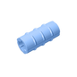 GDS-1287 - Technic Axle Connector Ridged [with x Hole x Orientation]