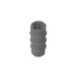 GDS-1287 - Technic Axle Connector Ridged [with x Hole x Orientation]