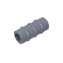 GDS-1287 - Technic Axle Connector Ridged [with x Hole x Orientation]