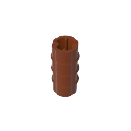 GDS-1287 - Technic Axle Connector Ridged [with x Hole x Orientation]