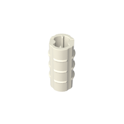 GDS-1287 - Technic Axle Connector Ridged [with x Hole x Orientation]