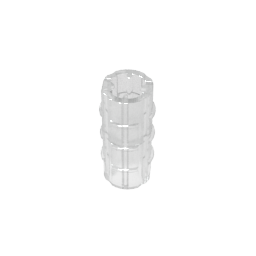 GDS-1287 - Technic Axle Connector Ridged [with x Hole x Orientation]