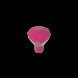 GDS-1288 - Rock 1 x 1 Jewel 24 Facet