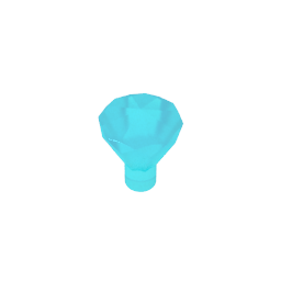 GDS-1288 - Rock 1 x 1 Jewel 24 Facet