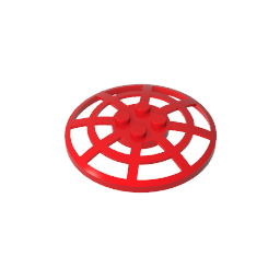 GDS-1289 - Dish 6 x 6 Inverted [Radar / Webbed / anti-studs at  90 Degrees]