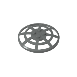 GDS-1289 - Dish 6 x 6 Inverted [Radar / Webbed / anti-studs at  90 Degrees]