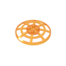Transparent Bright Orange 182