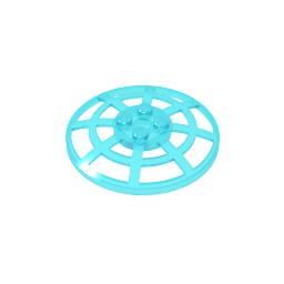 GDS-1289 - Dish 6 x 6 Inverted [Radar / Webbed / anti-studs at  90 Degrees]