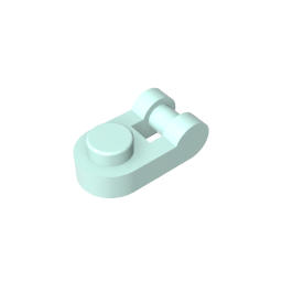 GDS-1290 - Plate Special 1 x 1 Rounded with Handle