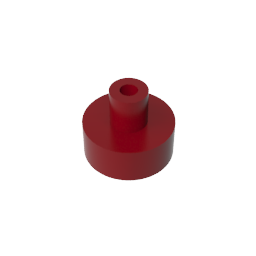 GDS-1291 - Tile Round 1 x 1 with Hollow Bar