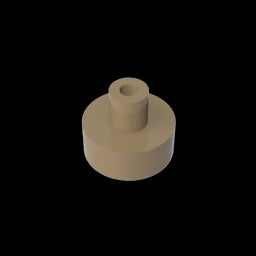 GDS-1291 - Tile Round 1 x 1 with Hollow Bar