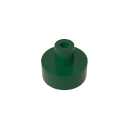 GDS-1291 - Tile Round 1 x 1 with Hollow Bar