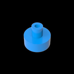 GDS-1291 - Tile Round 1 x 1 with Hollow Bar
